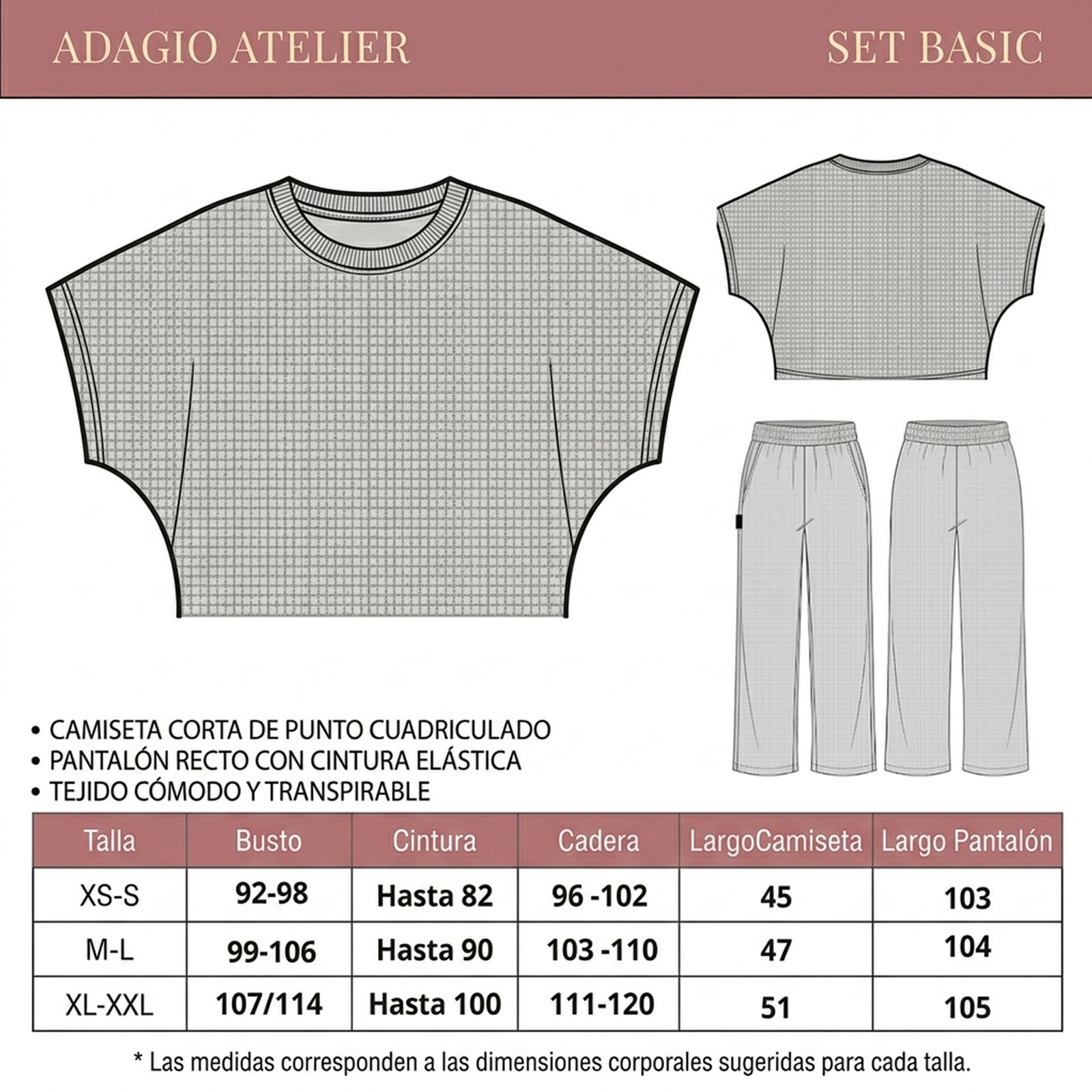 Tabla de medidas